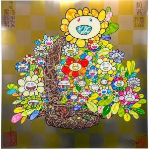 Flowers in Basket 2024