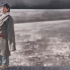 仰望者80x40cm2025