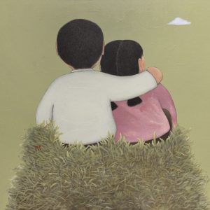 6-《故乡的云》布面丙烯120x150cm 6-《故乡的云》布面丙烯120x150cm
