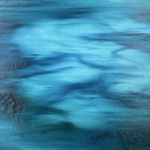 水 布面油画 80x160cm 2025年