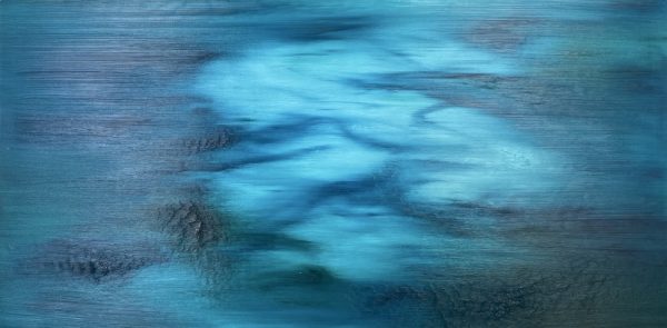 水 布面油画 80x160cm 2025年